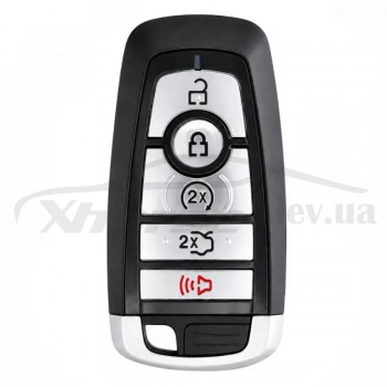 Універсальний смарт-ключ Ford Style ID46/ID47/ID4A FO3H-02EN 5 кнопок з багажником 868/902МГц Lonsdor