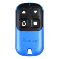 Пульт брелок ДУ XKXH24EN, 4 кнопки, для гаражных ворот Xhorse-VVDI