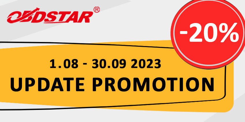 Летняя акция от OBDSTAR 2023. Скидки на обновление!