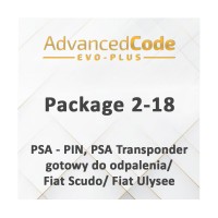 Активация Package 2-18 - PSA - PIN, PSA Transponder ready to start для EVO Plus
