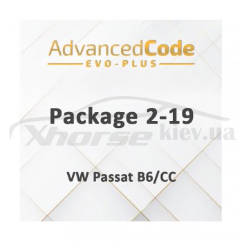 Активация Package 2-19 -  VW Passat B6/CC для EVO Plus