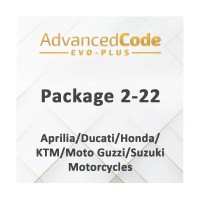 Активация Package 2-22 - Aprilia/Ducati/Honda/KTM/Moto Guzzi/Suzuki Motorcycles для EVO Plus