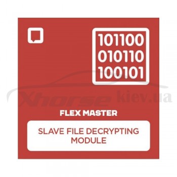 Активация MAGP0.1.1.2 Модуль расшифровки SLAVE-файлов для MASTER-аккаунта для программатора FLK02 FLEX