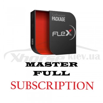 Річна підписка FLS1.1M - Full Master для програматора FLK02 FLEX