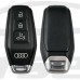 Смарт ключ KYDZ для Audi 5D з чіпом MQB49 433mhz 3 кнопки black