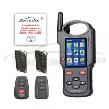 Программатор ключей Lonsdor KH100+ комплект Toyota AKL