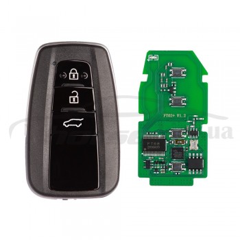 Эмулятор FT02-PH0440B Toyota 8A Smart Key Lonsdor с корпусом Toyota (Land Cruiser Prado) 3 but SUV