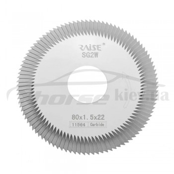 Фреза дисковая отрезная ⌀80x1,5x⌀22 Carbide Raise