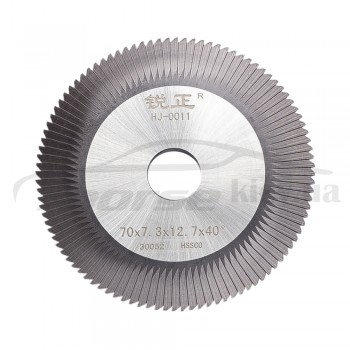 Фреза дисковая угловая ⌀70x7,3x⌀12,7x40° TiAlN Raise