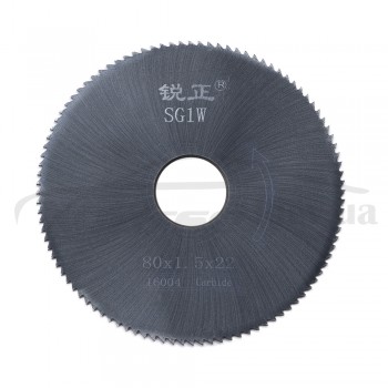 Фреза дисковая отрезная ⌀80x1,5x⌀22 Raise