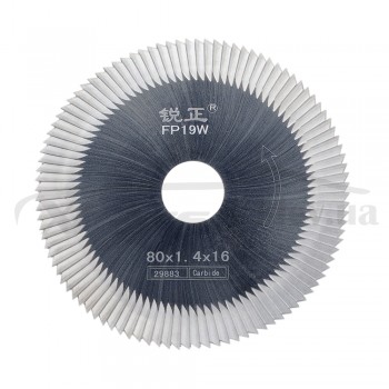 Фреза дисковая отрезная ⌀80x1,4x⌀16 Raise