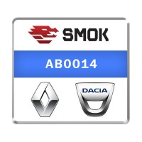 Активация Smok AB0014 Renault/Dacia AirBag Clear Crash OBD