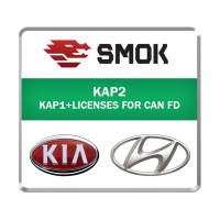 Пакет активаций Kia/Hyundai KAP1+licenses for CAN FD (KAP2 Smok) Пакет активаций Kia/Hyundai KAP1+licenses for CAN FD (KAP2 Smok)
