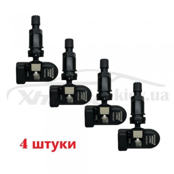 Комплект от 4 шт. Датчик TPMS универсальный CGSULIT TS01-sensor 433/315 МГц black metal