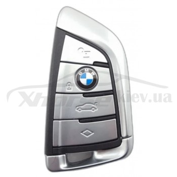 Смарт ключ Keydiy BMW FGB23 для KD-MATE, KD-X4 в черно-сером корпусе 4 кнопки