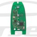 Смарт ключ Keydiy FGB08 5C 5D в корпусе Audi 3 but HU-6 / HU162T (polished)