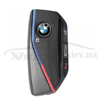 Корпус смарт-ключа BMW New Style 4 кнопки чорного кольору M