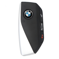 Корпус смарт-ключа BMW New Style 4 кнопки чорно-сірого кольору