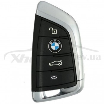 Смарт ключ Keydiy BMW FGB23 для KD-MATE, KD-X4 в черном корпусе 4 кнопки