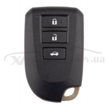 Ключ универсальный Smart KD TB62-3 Toyota 8A 3-but Keydiy