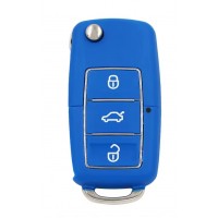 Ключ универсальный выкидной KD B01-3 Luxury Blue 3 but Keydiy