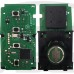 Ключ универсальный Smart KD TB01A-3 Toyota 8A 3-but Keydiy