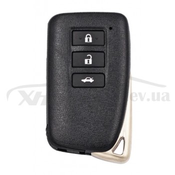 Ключ универсальный Smart KD TB01A-3 Toyota 8A 3-but Keydiy