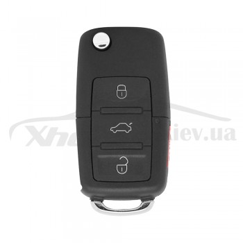 Ключ универсальный выкидной KD B01-3+1 3 but+PANIC Keydiy