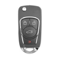 Ключ универсальный выкидной KD B22-3+1 3 but+PANIC Keydiy