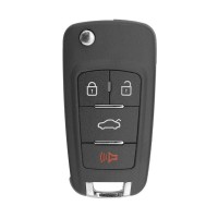 Ключ универсальный выкидной KD NB18 3 but+PANIC Keydiy