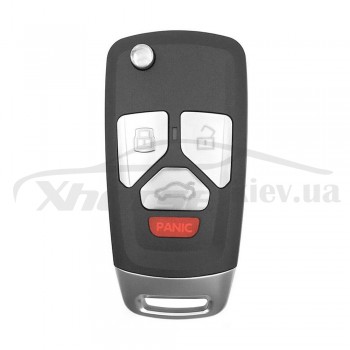 Ключ универсальный выкидной KD NB27-3+1 3 but+PANIC Keydiy