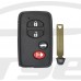 Ключ универсальный Smart KD TDB03-3+1 Toyota 4D 3+1-but Keydiy