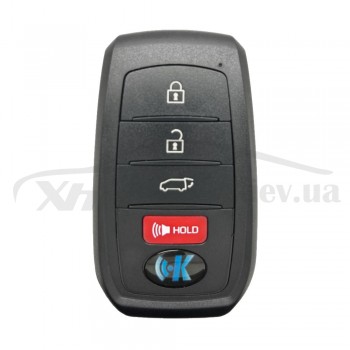 Ключ универсальный Smart KD TDB01-4 Toyota 4D 4-but Keydiy