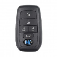 Ключ универсальный Smart KD TB01-5 Toyota 8A 5-but Keydiy