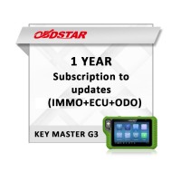 Годовая подписка KeyMaster G3 OBDStar (пакет IMMO+ECU+ODO)