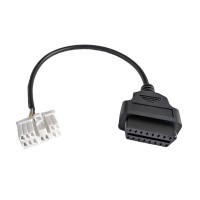 Кабель-адаптер OBD2 для Tesla Model S и Tesla Model X (12-контактный) Кабель-адаптер OBD2 для Tesla Model S и Tesla Model X (12-контактный)