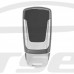 Корпус smart ключа AUDI MLBevo 2015-2019 3 кнопки HU-5P / HU162 logo