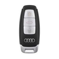 Корпус smart ключа AUDI MLBevo 2017-2021 3 кнопки HU-6 / HU162T (metal with logo) Корпус smart ключа AUDI MLBevo 2017-2021 3 кнопки HU-6 / HU162T (metal with logo)