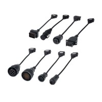 Комплект кабелей для грузовых авто к программаторам Autocom CDP, Delphi (8 шт)