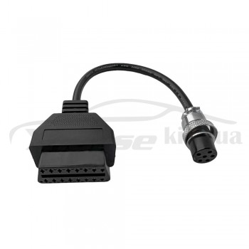 Кабель-адаптер OBD2 для мотоциклов PGO (6-контактный)