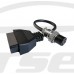 Кабель-адаптер OBD2 для мотоциклов PGO (6-контактный)