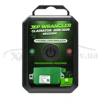Эмулятор защелки руля для автомобилей Jeep Wrangler Gladiator 2018-2026 со звуком