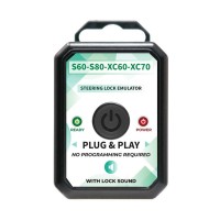 Емулятор защіпки керма для автомобілів Volvo S60 S80 XC60 XC70 Smart key зі звуком