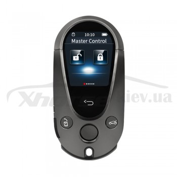Универсальный эмулятор смарт ключа Smart Remote Key PKE с ЖК дисплеем и функцией «свободные руки» Mercedes Benz Style Gunmetal grey