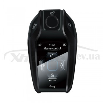 Универсальный эмулятор смарт ключа Smart Remote Key PKE с ЖК дисплеем и функцией «свободные руки» BMW Style Black