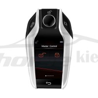 Универсальный эмулятор смарт ключа Smart Remote Key PKE с ЖК дисплеем и функцией «свободные руки» BMW Style Silver