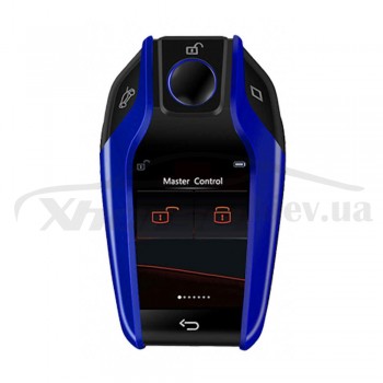 Универсальный эмулятор смарт ключа Smart Remote Key с ЖК дисплеем BMW Style Blue