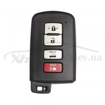 Корпус smart ключа Toyota (Camry 2012-2017) 3+1 but TOYO30 / TOY48