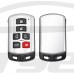 Корпус smart ключа Toyota (Sienna 2011-2020) 5+1 but TOYO30/TOY48 Корпус smart ключа Toyota (Sienna 2011-2020) 5+1 but TOYO30/TOY48