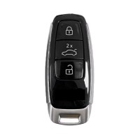 Корпус smart ключа AUDI MLBevo 2017-2021 3 кнопки 2X HU-6 / HU162T (polished) Корпус smart ключа AUDI MLBevo 2017-2021 3 кнопки 2X HU-6 / HU162T (polished)